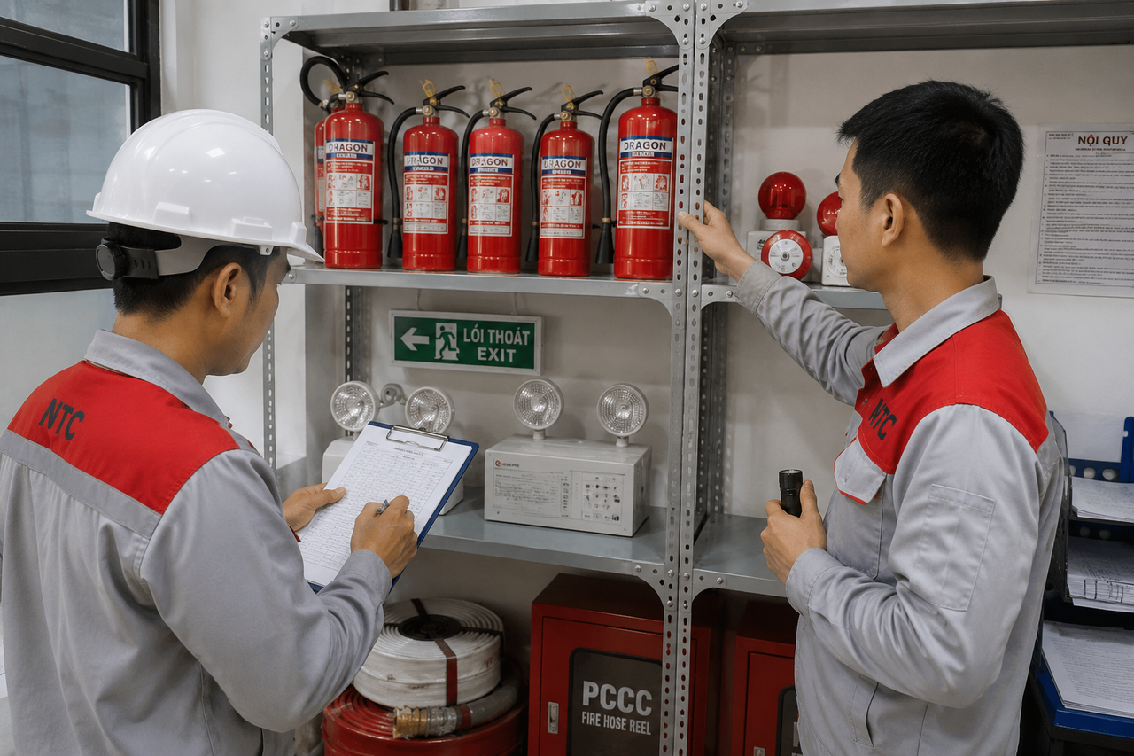 Chuẩn bị nhân sự & thiết bị
