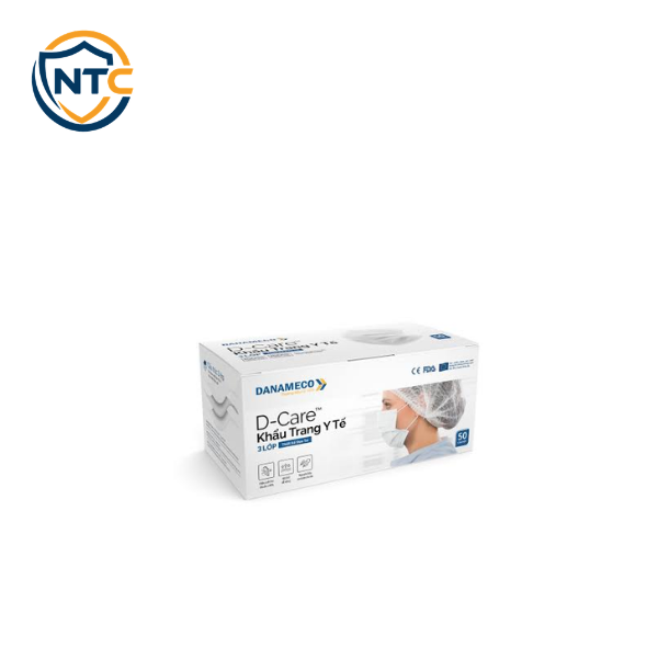 Khẩu Trang Y Tế 3 Lớp Danameco