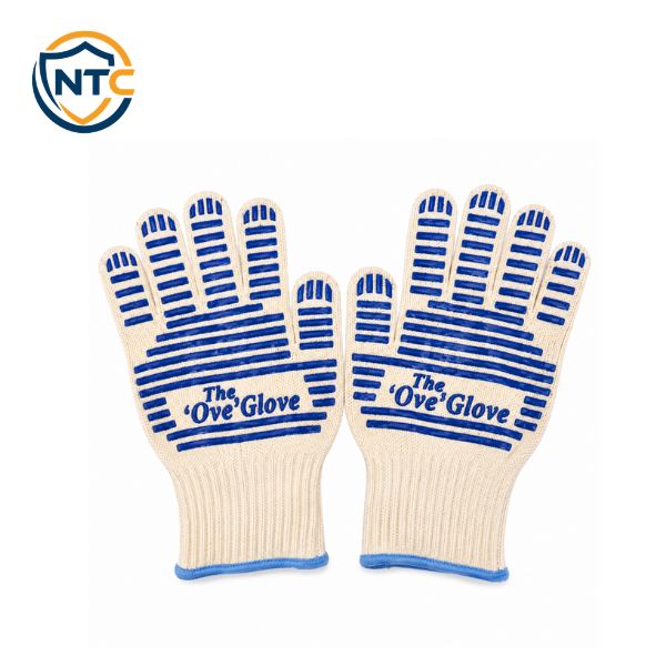 Găng Tay Ove Glove Sợi Aramid Chịu Nhiệt 540°F – Chống Cháy